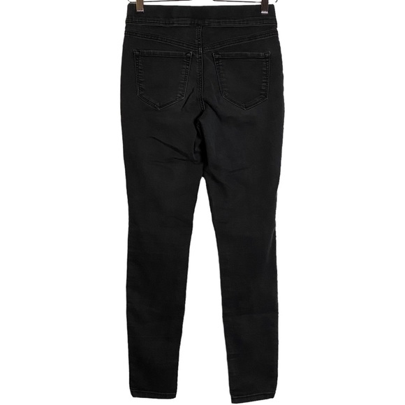 Nine West Jeans Black Heidi Pull On Skinny Jeggings Ankle Length 4 - Picture 2 of 16